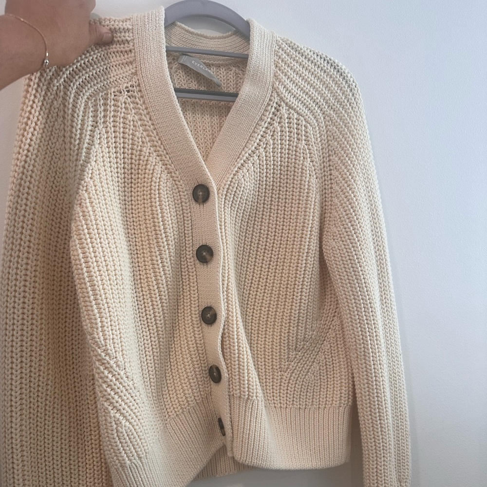 Everlane cotton knit sweater